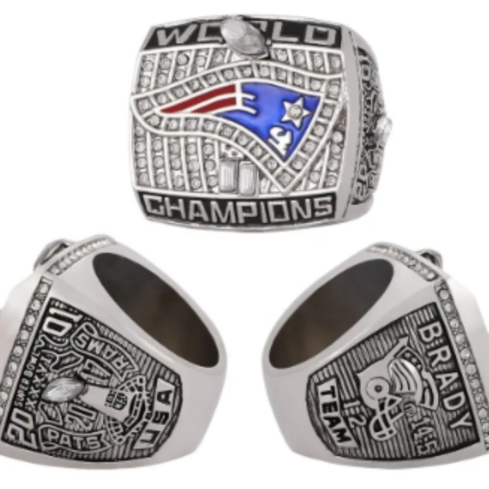 New England Patriots 2001 Fan Edition Champ Ring